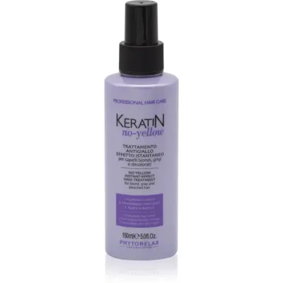Phytorelax Laboratories Keratin No-Yellow spray contra tonurilor galbene 150 ml