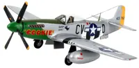 Мodel de asamblat Revell Militar : Avioane - P-51D Mustang (cu accesorii incluse )