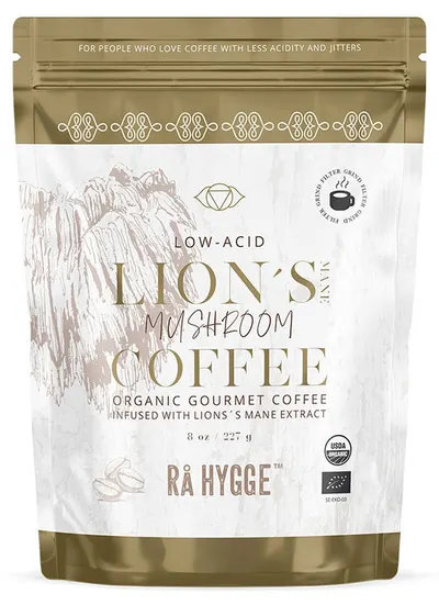 Cafea gourmet Arabica cu coamă de leu, măcinată, 227 g, Rå Hygge