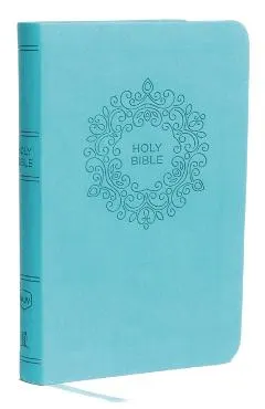 NKJV, Value Thinline Bible, Compact, Imitation Leather, Blue, Red Letter Edition