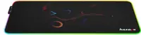 Mousepad Huzaro - 2.0 RGB, XL, moale, negru