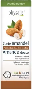 Ulei vegetal organic, migdale, 100 ml, Physalis