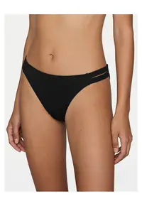 Slip de bikini Femei - Poliester - Negru - Negru