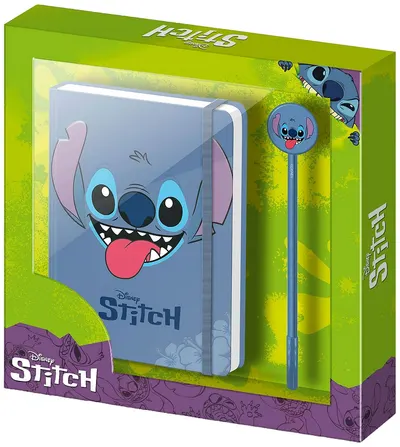 Jurnal cu pix Karactermania Lilo & Stitch - Flowers