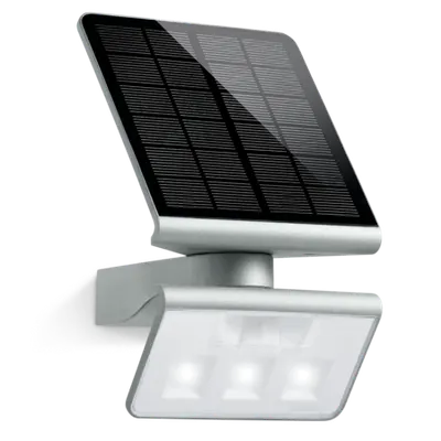 Lampa solara XSOLAR L-S (argintiu), LED, senzor de mișcare PIR, pentru exterior