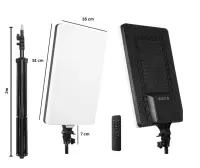 Panou LED Portabil - PL-60 | 51 CM x 35 CM | Cu telecomanda si trepied