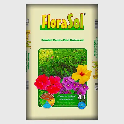Turba Florasol 10 L, substrat flori/universal - Default Title
