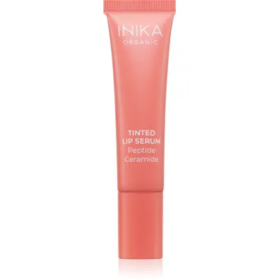 INIKA Organic Tinted Lip Serum Peptide + Ceramide ser nuanțator de buze culoare Blush 10 ml