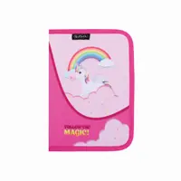 Penar neechipat, 1 fermoar, 2 extensii, 13.5x19.5x3 cm, Unicorn Magic, Herlitz