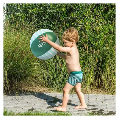 Minge gonflabila de plaja pentru copii, Quut Toys, culoare verde