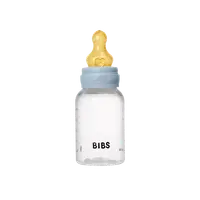 Set complet biberon anticolici Bibs 150 ml Latex Baby Blue