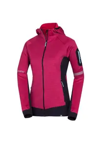 Fleece trekking dama Pat - Visiniu deschis