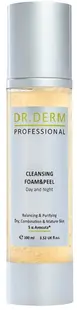 Dr. Derm Spumă de curățare exfoliantă, 100 ml