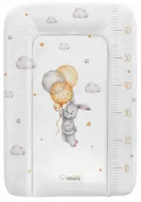 Salteluță moale de înfășat Albero Mio - 70 x 47 cm, Bunny