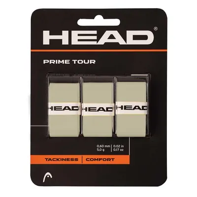 Blister 3 Uds. Overgrip Head Prime Tour Gris