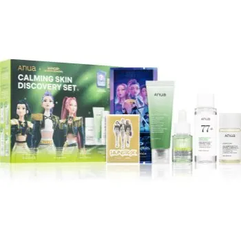 Anua K-Pop Demon Hunters Calming Skin Discovery Set set cadou pentru netezirea pielii