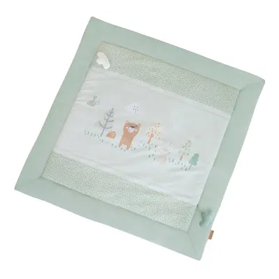Saltea de joacă pentru copii verde-deschis 100x100 cm Woodland Buddies – Roba
