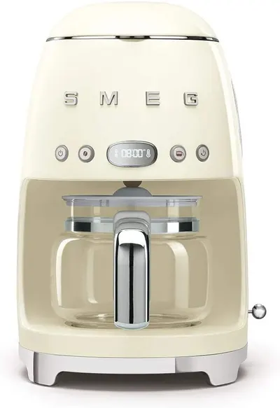 Aparat de cafea Smeg - DCF02CREU, 1.4L, bej