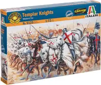 Figurine pentru hobby Italeri Militare: Soldați - Epoca medievală: Cavalerii Templieri, 15 figurine
