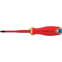 Şurubelniţa cruce-combi izolata la 1000V, ,mâner rosu-galben AC 1000V, 6x208mm