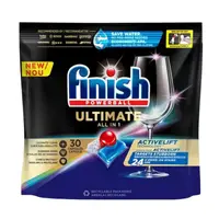 Detergent Capsule pentru Masina de Spalat Vase Finish Ultimate, 30 Capsule