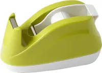 Suport adeziv Deli Vivid - E808, pentru adeziv 19 mm/33 m, verde