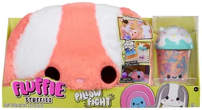 Jucărie de pluș MGA Entertainment - Fluffie Stuffiez, iepure portocaliu