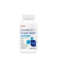 Vitamina C 1000mg cu Bioflavonoide si Extract din Seminte de Struguri cu Eliberare Prelungita, 30 tablete, GNC