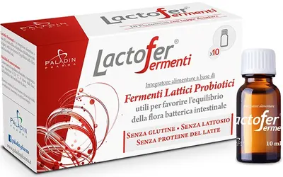 Lactofer Probiotic, 10 flacoane, Paladin Pharma