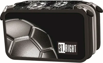 Penar cu accesorii St. Right Silver Goal - 3 fermoare