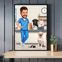 Caricatura Veterinar