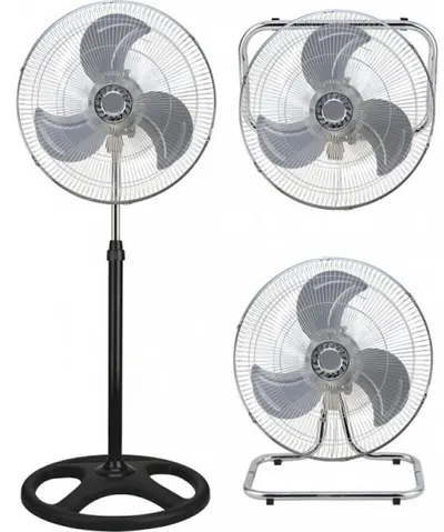 Ventilator Muhler - FM-6136D, 3 viteze, 41 cm, negru