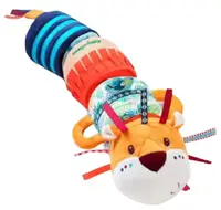 Jucărie pentru bebeluși cu 4 piese și sunete Lilliputiens - Leul Jack