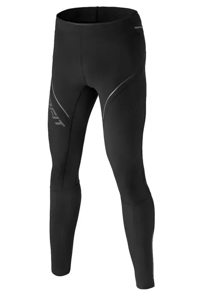 Colanti alergare barbati Winter Running - Negru