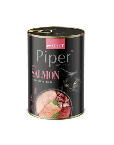 PIPER Animals Salmon 6x400 g cu somon pentru pisici
