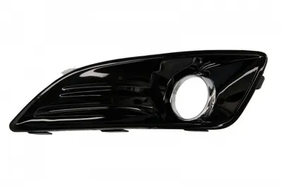 Grila bara fata stanga (cu locas proiectoare, plastic, negru crom lucios) FORD FIESTA dupa 2013