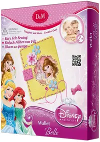 Set creativ Revontuli Toys Oy - Coase singur, portofel cu Belle