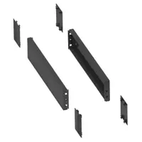 2 Panouri Laterale Pentru Soclu. 500X100Mm. Foaie De Otel Indoita