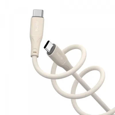 Cablu Date si Incarcare USB-C - USB-C Blueo Ape Legend, 100W, 1.5m, Gri