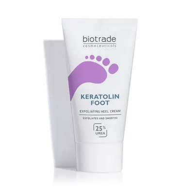 Crema exfolianta pentru picioare cu 25% uree Keratolin Foot, Biotrade | 50 ml
