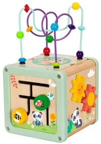 Cub activ din lemn Hi Pando - Panda