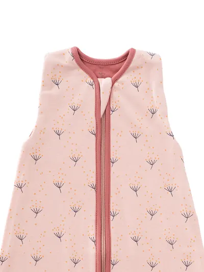 Sac de dormit cocon din bumbac organic 0-3 luni model Dandelion