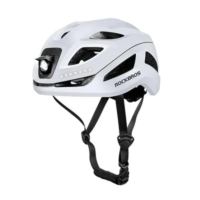 Cască de bicicletă Rockbros cu iluminare integrată multidirecțională