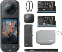 Cameră de acțiune Insta360 - X5, 8K, 72MPx, Essential Bundle X504