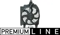 Ventilator radiator (cu carcasa) potrivit KIA RIO I 1.3 1.5 08.00-02.05