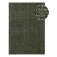 Covor verde închis țesut manual din lână 160x230 cm Greenwich – Ted Baker