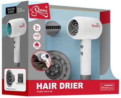 Jucărie pentru copii Tegole - Uscător de păr cu accesorii