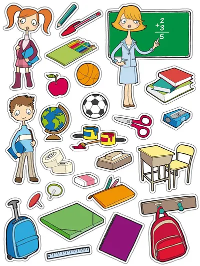Set stickere APLI - Scolala, 75 de bucati