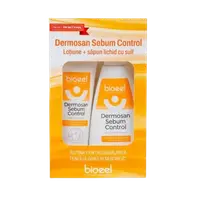 Pachet Lotiune cu sulf 100ml+ Sapun lichid cu sulf 200ml Dermosan Sebum Control, Bioeel
