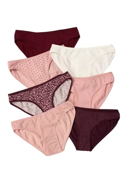 Set 7 perechi chiloti dama Aria clasici, confortabili (Marime chilot: L)
